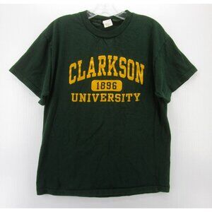 VINTAGE Clarkson Golden Knights University Shirt Medium Yikes NCAA 90s